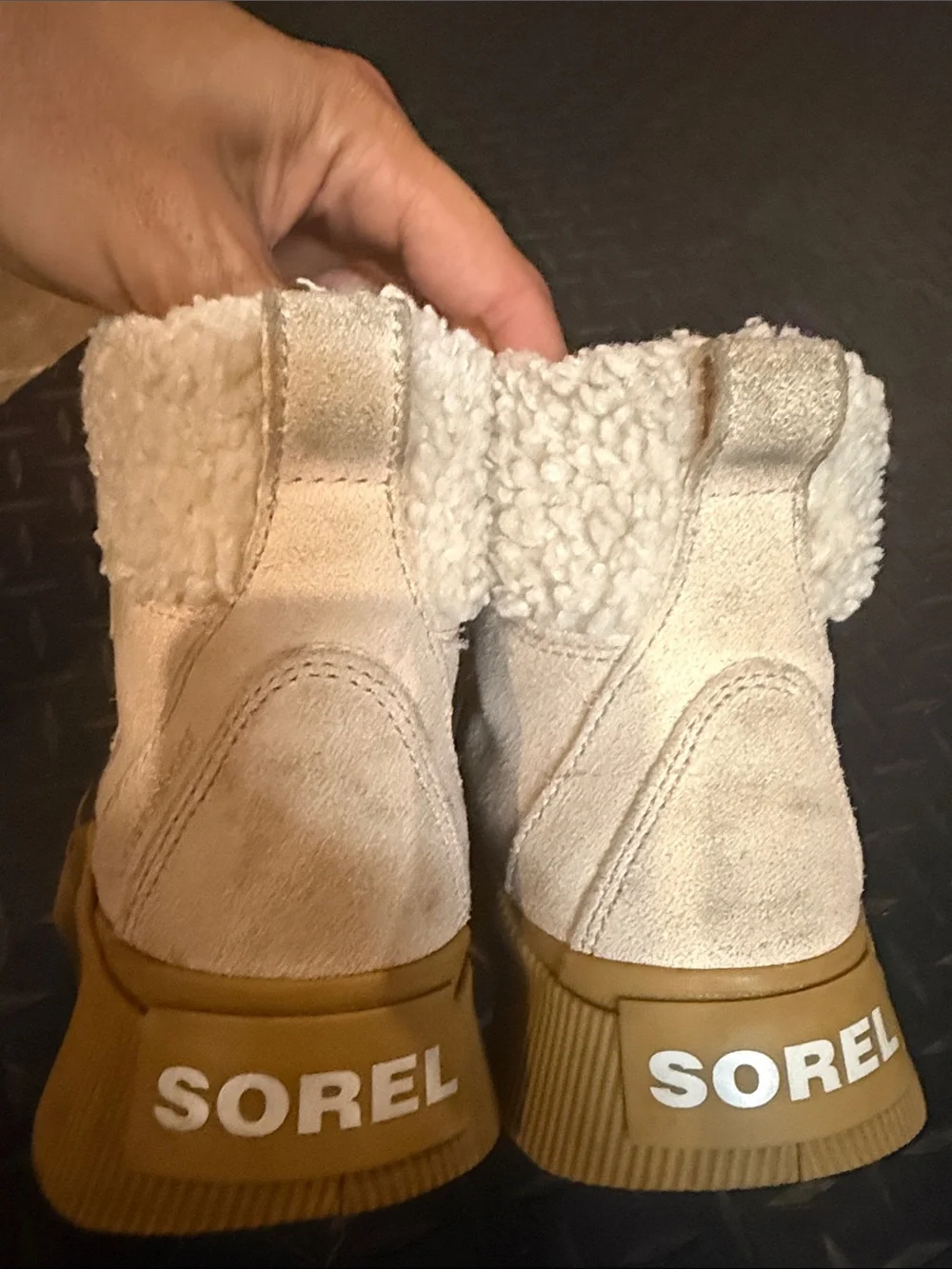 Sorel Kids Pink, Beige and Gray Waterproof Winter Boots